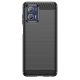 Husa protectie Motorola Moto G13 / G23, Carbon Stripe, neagra