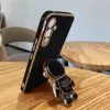 Husa Samsung Galaxy S24 Ultra, Astronaut Case, protectie camera, functie stand expunere, neagra