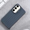 Husa Samsung Galaxy S24, HoneyComb Bracket, functie stand, albastru inchis