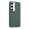 Husa Samsung Galaxy S24, HoneyComb Bracket, functie stand, verde