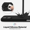 Husa protectie Apple iPhone 16 Plus, Matt TPU, protectie camera, neagra