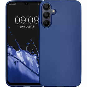 Husa Samsung Galaxy A15, Matt TPU, albastru