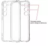 Husa Samsung Galaxy A55 5G, TPU transparent, intarituri in colturi, grosime 1,5 mm