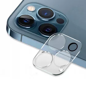   Folie de sticla Apple iPhone 16 Pro, protectie camera spate, transparenta