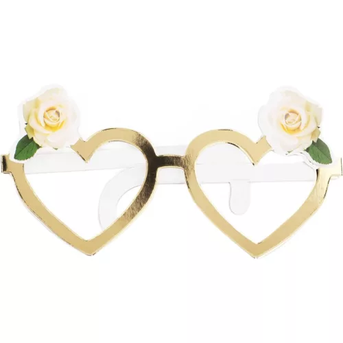 Set 10 Accesorii pentru petrecere, Props pentru Coltul de Poze, Model Mire si Mireasa, Tematica Nunta, Multicolor