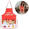 Sort de bucatarie decorativ, tema Craciun, 50 x 70 cm, model Merry Christmas