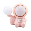 Lampa LED 2 in 1, cu ascutitoare si suport creioane, astronaut roz