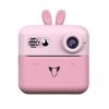 Aparat foto, camera video Full HD pentru copii IDK-A23, imprimanta termica incorporata, roz