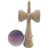 Jucarie lemn Kendama X, originala, profesionala, Rubber Grip, negru/mov/alb