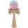 Jucarie lemn Kendama X, originala, profesionala, Rubber Grip, albastru/roz