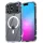 Husa protectie Apple iPhone 17 Pro Max, Magsafe, SnapOn, AntiDrop, Acryl+TPU, transparenta
