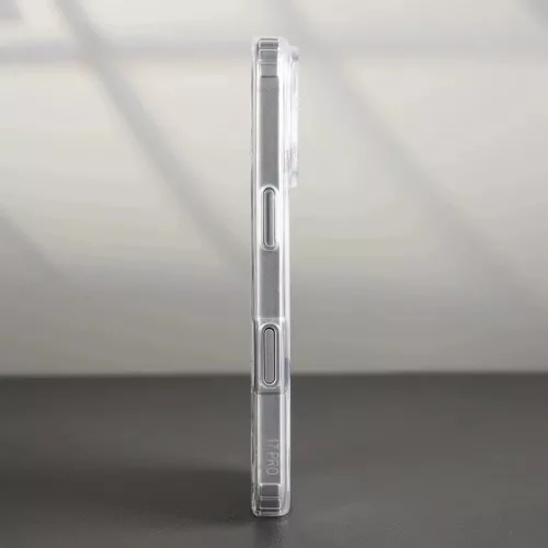 Husa protectie Apple iPhone 17 Pro Max, Magsafe, SnapOn, AntiDrop, Acryl+TPU, transparenta