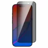 Folie de sticla Apple iPhone 17 Pro Max, Full Glue Privacy, margini negre