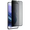 Folie de sticla Samsung Galaxy S21 FE, Full Glue Privacy, margini negre