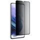 Folie de sticla Samsung Galaxy S21 FE, Full Glue Privacy, margini negre