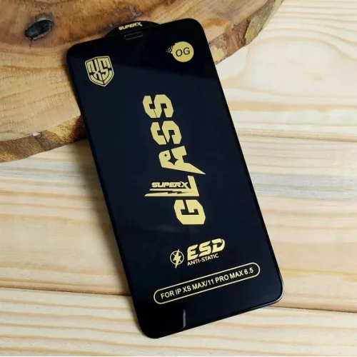 Folie sticla Apple iPhone 16 Pro, Full Glue SuperX, ESD, margini negre