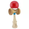 Jucarie lemn Kendama X, Super Sticky, cupe mari V2, gaura in basecup, rulment, ata rezerva, rosu/alb