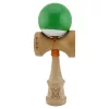 Jucarie lemn Kendama X, Super Sticky, cupe mari V2, gaura in basecup, rulment, ata rezerva, verde/alb