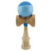 Jucarie lemn Kendama X, Super Sticky, cupe mari V2, gaura in basecup, rulment, ata rezerva, albastru/bleu