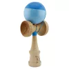 Jucarie lemn Kendama X, Super Sticky, cupe mari V2, gaura in basecup, rulment, ata rezerva, albastru/bleu