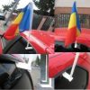 Steag Tricolor auto 45 cm x 30 cm / stegulet / stegulet auto / flag / drapel