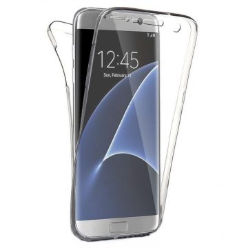   Husa Full TPU 360° pentru Samsung Galaxy S7 Edge / G935, transparenta