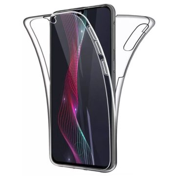   Husa Full TPU 360° pentru Samsung Galaxy A10/ M10 (fata + spate), transparenta