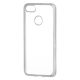 Husa de protectie transparent pentru Huawei P9 Lite Mini, margini electroplacate, argintiu