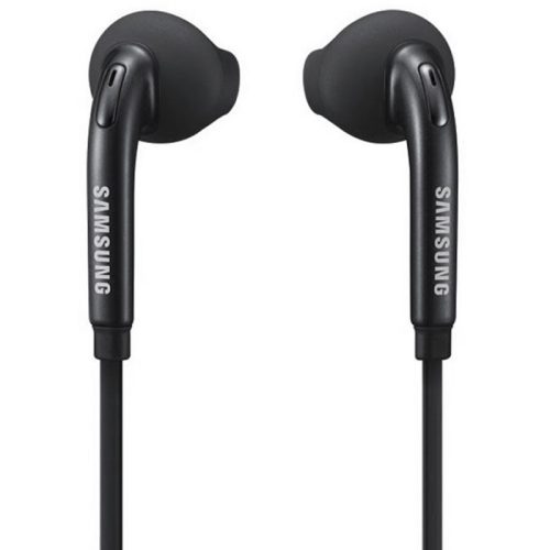 Casti audio cu microfon Samsung EO-EG920BB, conector tip jack 3.5 mm, negre
