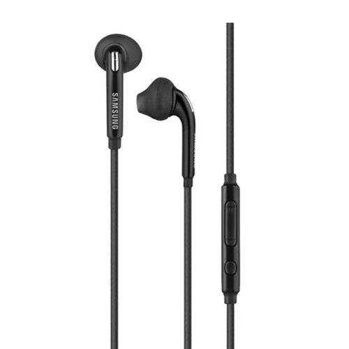 Casti audio cu microfon Samsung EO-EG920BB, conector tip jack 3.5 mm, negre