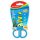 Foarfeca Keyroad Kids Pro KR971402, 13 cm, plastic, prescolari, peste albastru, blister
