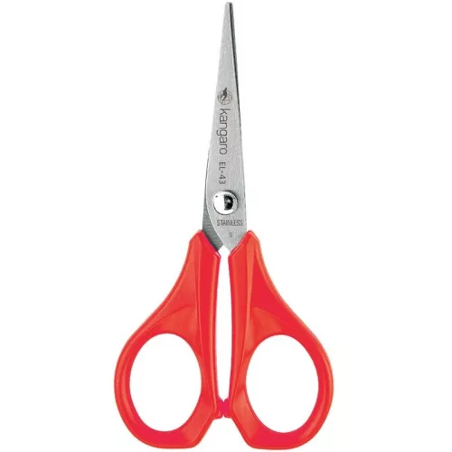 Foarfeca Kangaro Elegance EL-43/Y, 10.8 cm, lama inox, blister