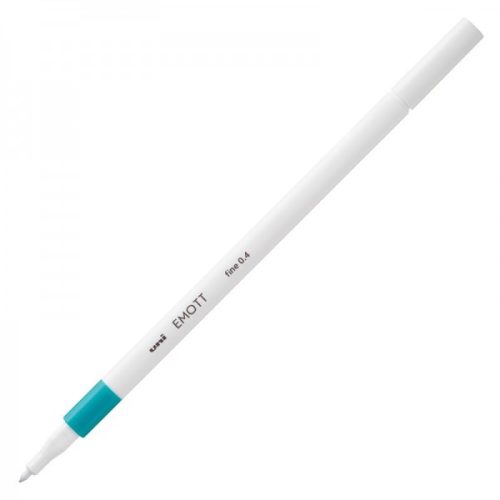 Fineliner UNI EMOTT PEM-SY, 0.4mm verde smarald