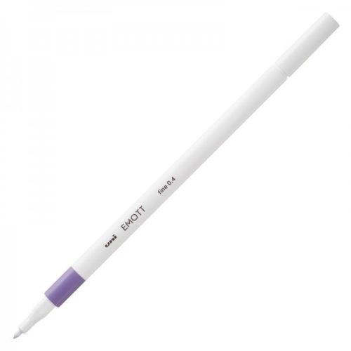 Fineliner UNI EMOTT PEM-SY, 0.4mm liliac
