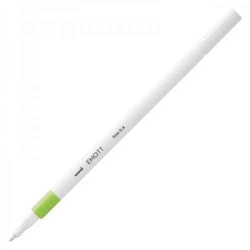 Fineliner UNI EMOTT PEM-SY, 0.4mm verde deschis