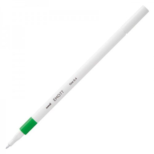 Fineliner UNI EMOTT PEM-SY, 0.4mm verde