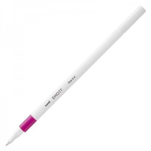 Fineliner UNI EMOTT PEM-SY, 0.4mm roz pure