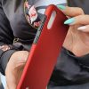 Husa protectie Samsung Galaxy A11 (fata + spate) Fully PC & PET 360°, rosu inchis