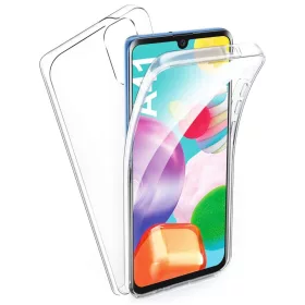   Husa protectie Samsung Galaxy A41 (fata + spate) Fully PC & PET 360°, transparenta