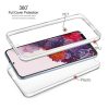 Husa protectie Samsung Galaxy A71 (fata + spate) Fully PC & PET 360°, transparenta