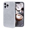 Husa Apple iPhone 12/12 Pro Luxury Glitter, protectie camera, argintie