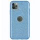 Husa Luxury Glitter pentru Apple iPhone 11 Pro, albastra