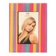 Rama foto decorativa cu fotografia ta, piele eco, Rainbow 1, 10 x 15 cm