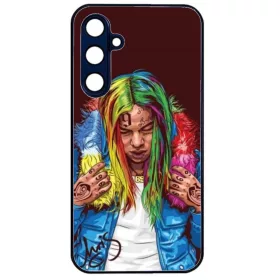   Husa Samsung Galaxy A15, Colorful Aluminium TPU, design 6ix9ine 2