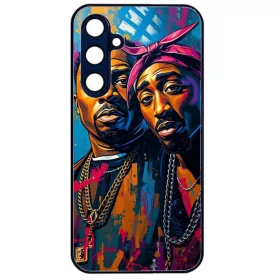   Husa Samsung Galaxy A25, Colorful Aluminium TPU, design 2PAC 2