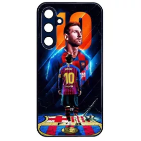   Husa Samsung Galaxy A25, Colorful Aluminium TPU, design Messi 1