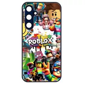   Husa Samsung Galaxy A25, Colorful Aluminium TPU, design Roblox 1
