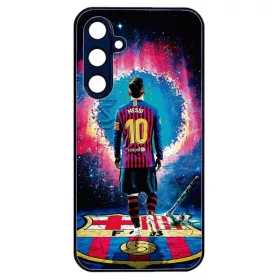   Husa Samsung Galaxy A55, Colorful Aluminium TPU, design Messi 5
