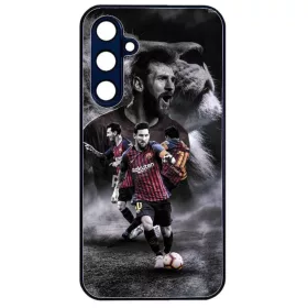   Husa Samsung Galaxy S24 Plus, Colorful Aluminium TPU, design Messi 2