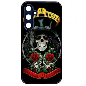   Husa Samsung Galaxy S23 FE, Colorful Aluminium TPU, design Guns 2
